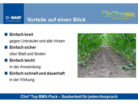 Clio® Top BMX-Pack – Sauberkeit für jeden Anspruch