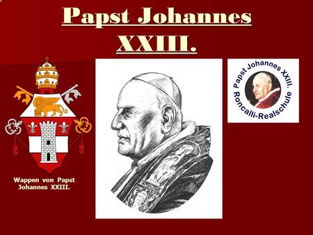Wappen von Papst Johannes XXIII.