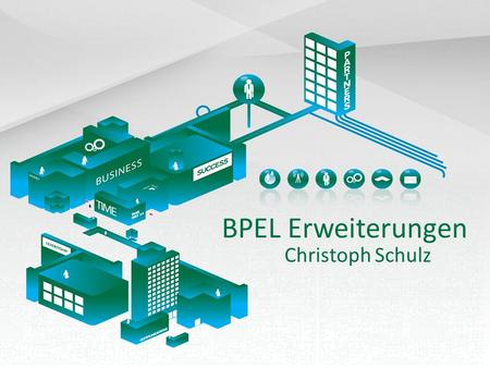 BPEL Erweiterungen Christoph Schulz. Agenda 1.Einführung 2.BPEL4People 3.BPELJ 4.II4BPEL 5.Ausblick BPEL Erweiterungen - Christoph Schulz.