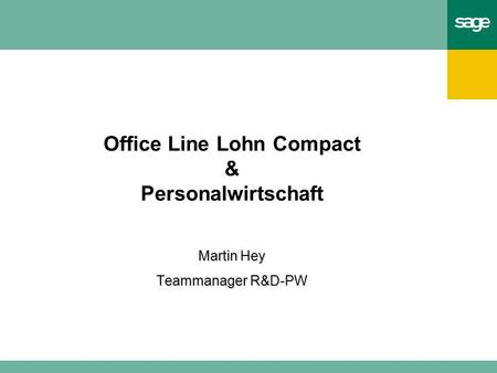 Office Line Lohn Compact & Personalwirtschaft