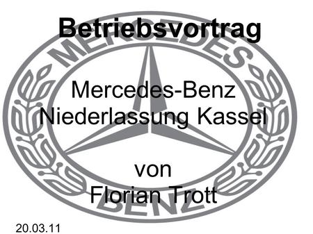 Mercedes-Benz Niederlassung Kassel von Florian Trott