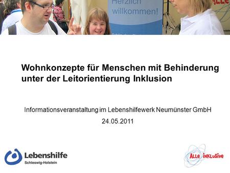 Informationsveranstaltung im Lebenshilfewerk Neumünster GmbH