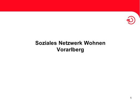 Soziales Netzwerk Wohnen Vorarlberg