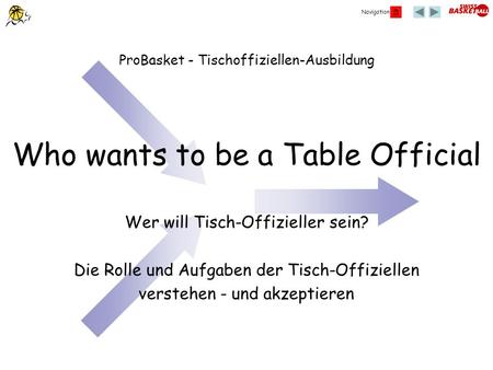 Who wants to be a Table Official
