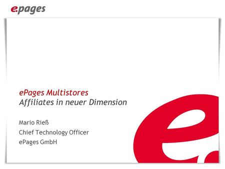ePages Multistores Affiliates in neuer Dimension