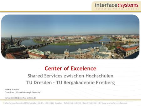 Center of Excelence Shared Services zwischen Hochschulen