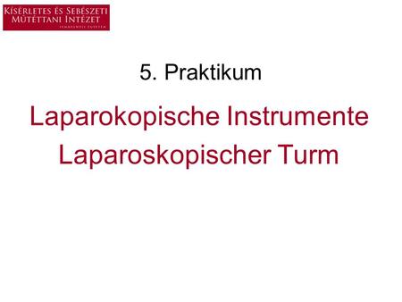 Laparokopische Instrumente Laparoskopischer Turm