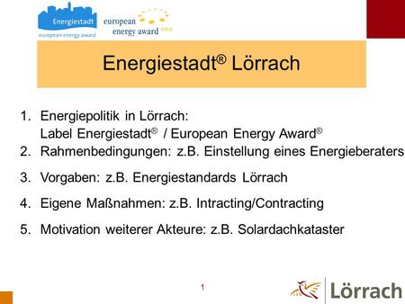 Energiestadt® Lörrach