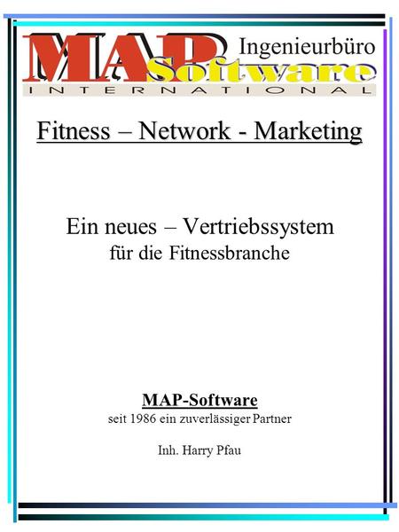 Fitness – Network - Marketing