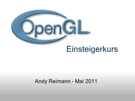 Einsteigerkurs Andy Reimann - Mai 2011. Intro Trailer.