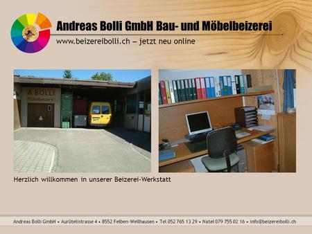 Andreas Bolli GmbH Bau- und Möbelbeizerei