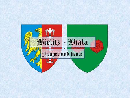 Bielitz - Biala Früher und heute.