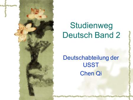 Studienweg Deutsch Band 2