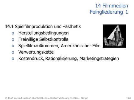 14 Filmmedien Feingliederung 1