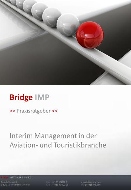 Bridge IMP Interim Management in der Aviation- und Touristikbranche