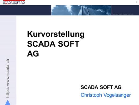 Kurvorstellung SCADA SOFT AG