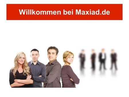 Willkommen bei Maxiad.de