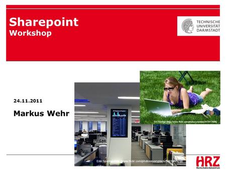 Sharepoint Workshop Markus Wehr