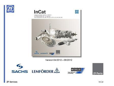 Version 04/2012 – 09/2012 InCat.