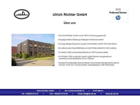 Ulrich Richter GmbH Am Schürmannshütt Moers
