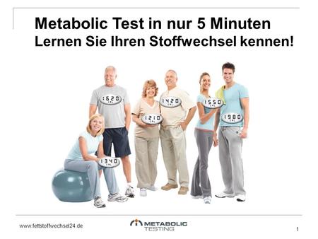 Metabolic Test in nur 5 Minuten