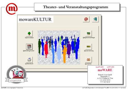 Theater- und Veranstaltungsprogramm
