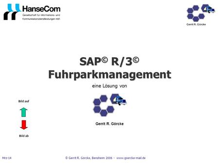 SAP© R/3© Fuhrparkmanagement