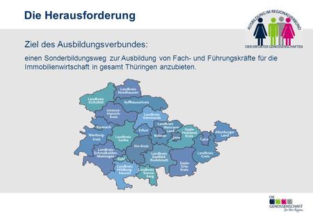 Herzlich willkommen Ein Angebot des Regionalverbundes der Erfurter Genossenschaften: der Ausbildungsverbund – ein Sonderbildungsweg zur Ausbildung von.