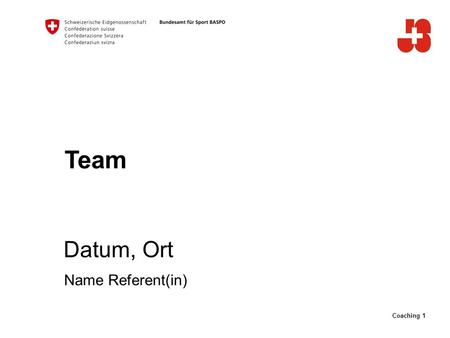 Team Datum, Ort Name Referent(in).