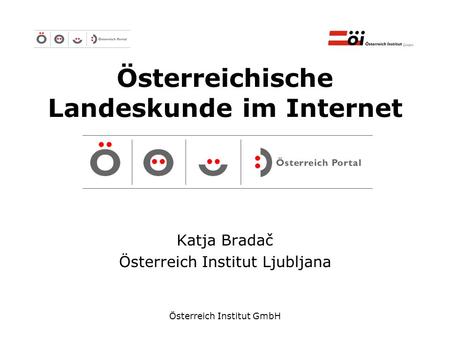 Österreichische Landeskunde im Internet
