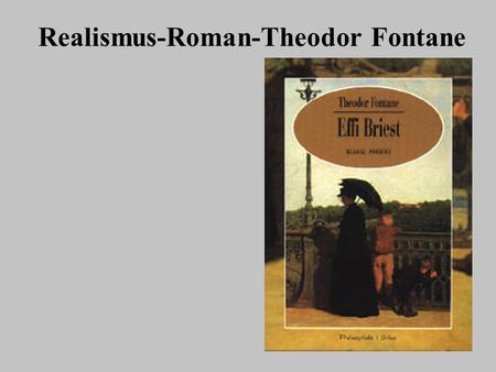 Realismus-Roman-Theodor Fontane