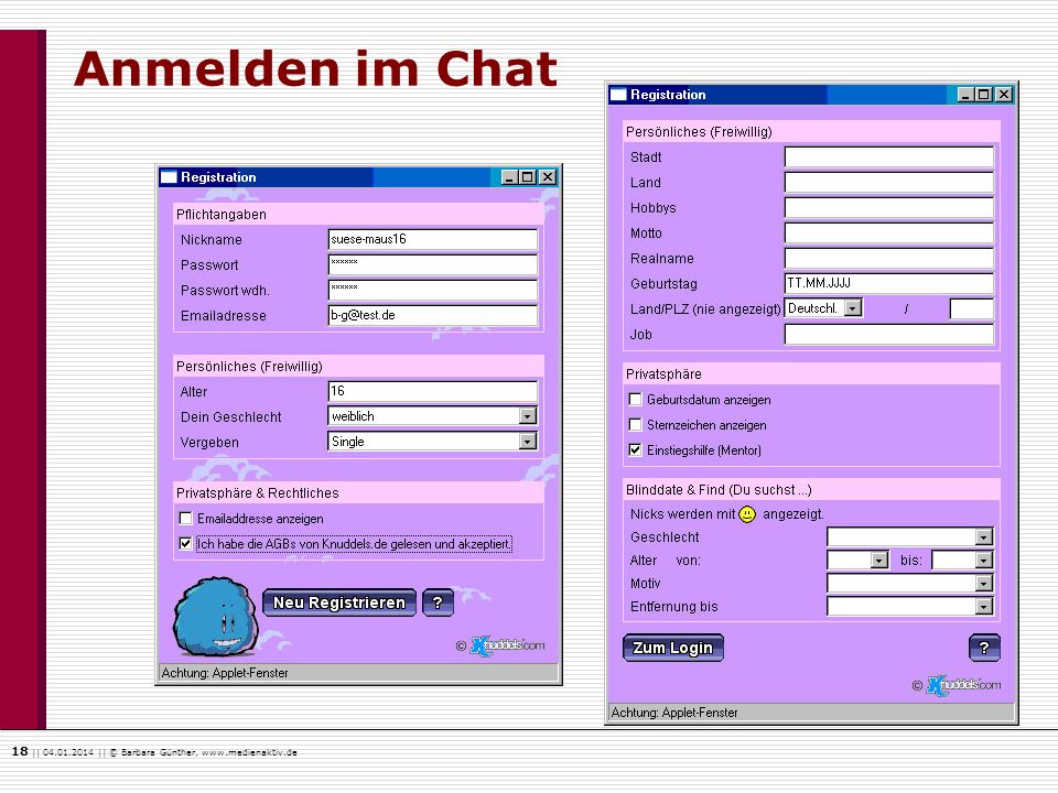 sex chat ohne email