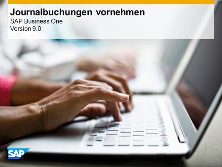 Journalbuchungen vornehmen SAP Business One Version 9.0
