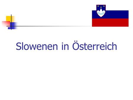 Slowenen in Österreich