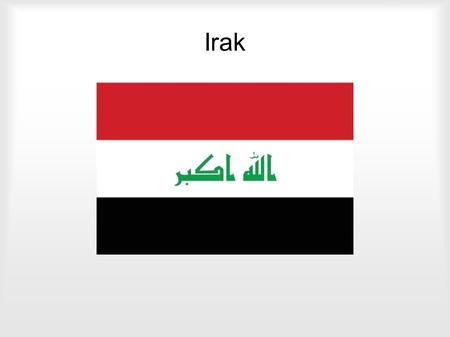 Irak.