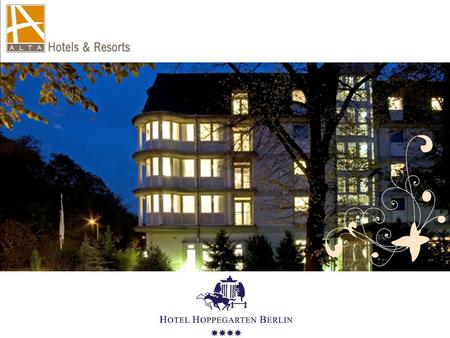 LAGE Das Hotel – dessen Namen Bezug auf den großbürgerlichen Glanz und der vornehmen Unbeschwertheit der „Goldenen 20er Jahre“ nimmt, ist in der Nähe.
