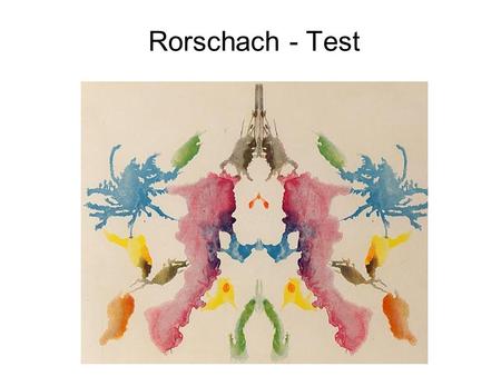 Rorschach - Test.
