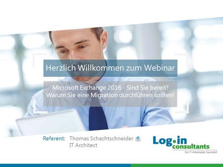 Herzlich Willkommen zum Webinar