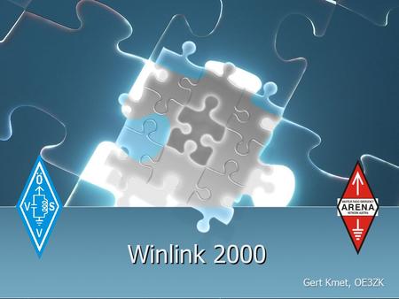 Winlink 2000 Gert Kmet, OE3ZK.