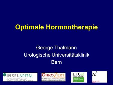 Optimale Hormontherapie