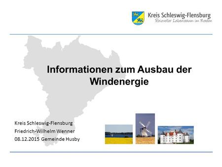 Informationen zum Ausbau der Windenergie