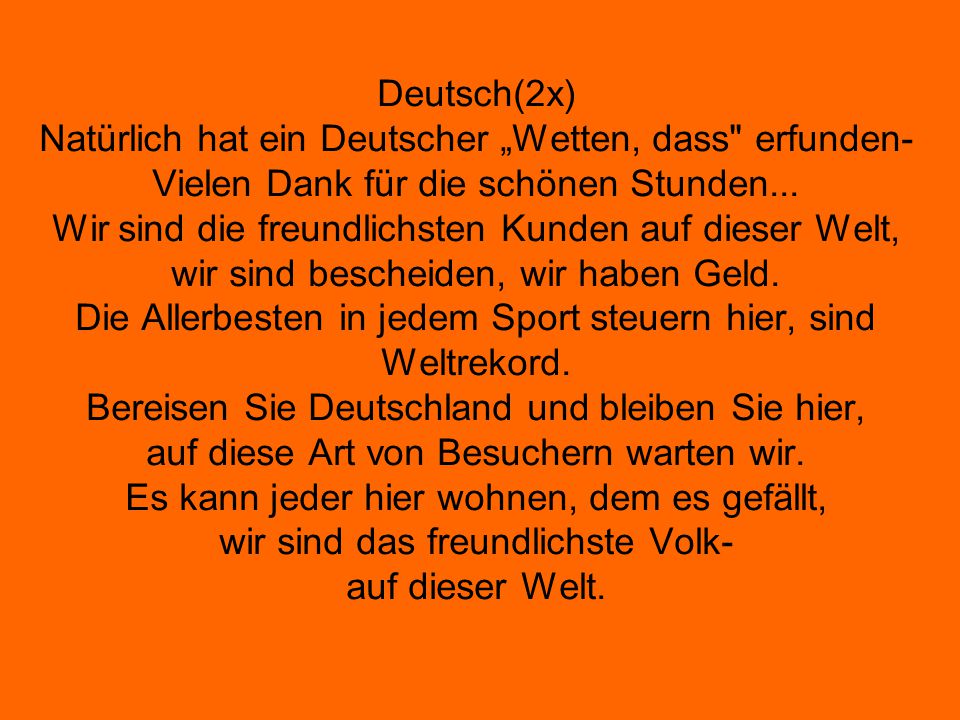 Deutsch Deutsch