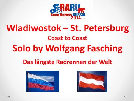 Wladiwostok – St. Petersburg Solo by Wolfgang Fasching