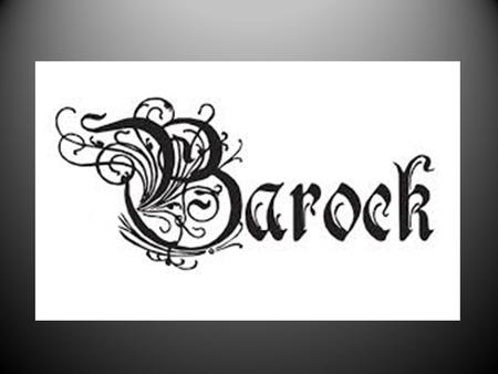 Inhaltsverzeichnis Dichter des Barock Bekannte Barockgedichte Barock