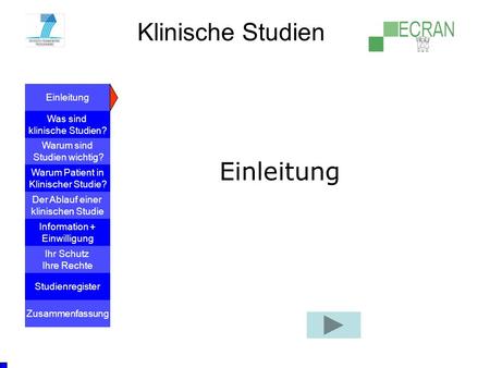 Klinische Studien Einleitung.