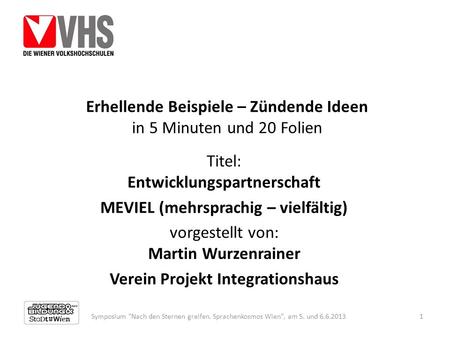 Erhellende Beispiele – Zündende Ideen in 5 Minuten und 20 Folien