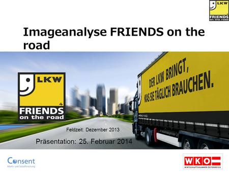 Imageanalyse FRIENDS on the road