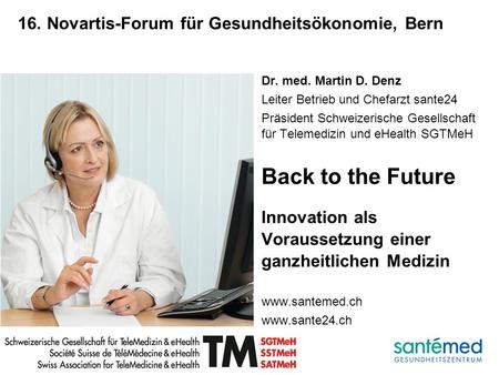 16. Novartis-Forum für Gesundheitsökonomie, Bern