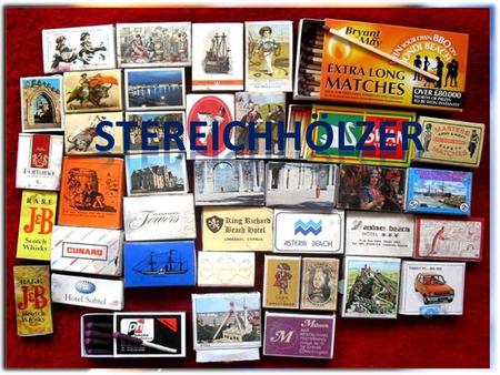 STEREICHHÖLZER.