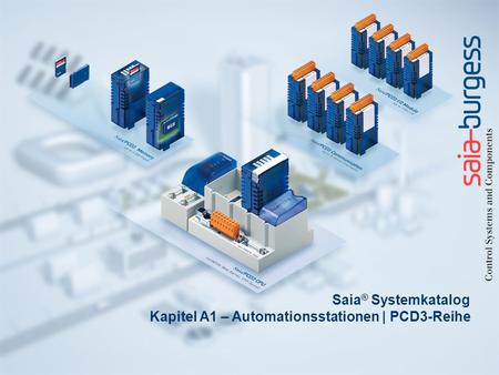Saia® Systemkatalog Kapitel A1 – Automationsstationen | PCD3-Reihe